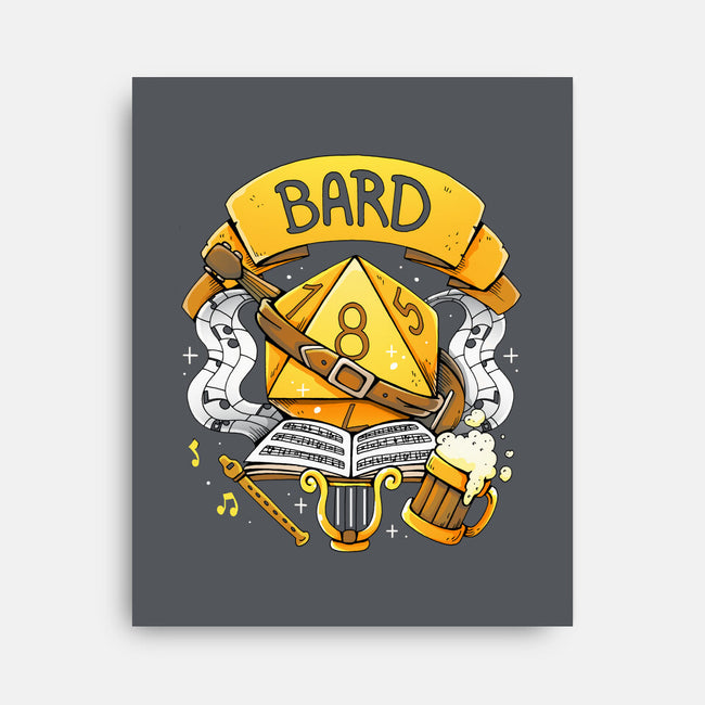 Keeper Of Tales And Tunes-None-Stretched-Canvas-Vallina84