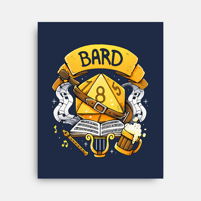 Keeper Of Tales And Tunes-None-Stretched-Canvas-Vallina84