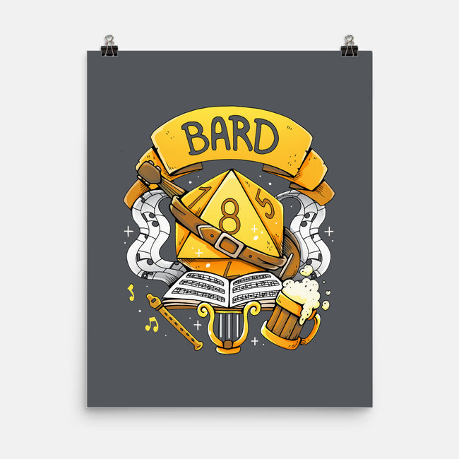 Keeper Of Tales And Tunes-None-Matte-Poster-Vallina84