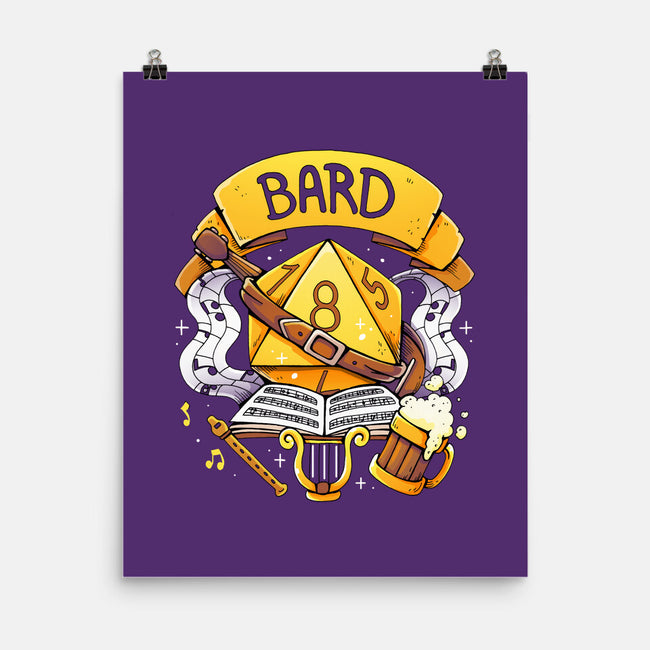 Keeper Of Tales And Tunes-None-Matte-Poster-Vallina84