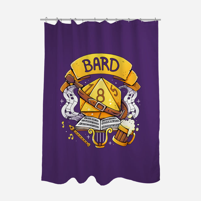 Keeper Of Tales And Tunes-None-Polyester-Shower Curtain-Vallina84