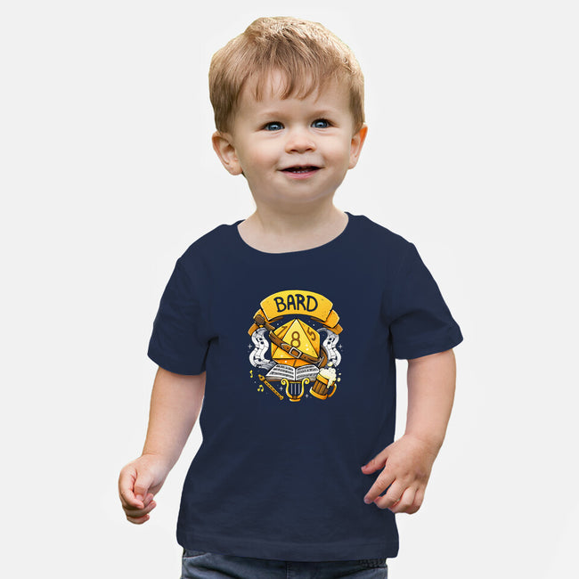 Keeper Of Tales And Tunes-Baby-Basic-Tee-Vallina84