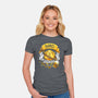 Keeper Of Tales And Tunes-Womens-Fitted-Tee-Vallina84