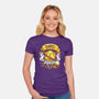 Keeper Of Tales And Tunes-Womens-Fitted-Tee-Vallina84