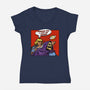 Power Slap-Womens-V-Neck-Tee-AndreusD