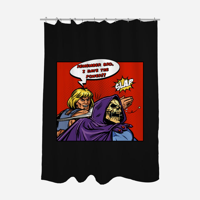 Power Slap-None-Polyester-Shower Curtain-AndreusD