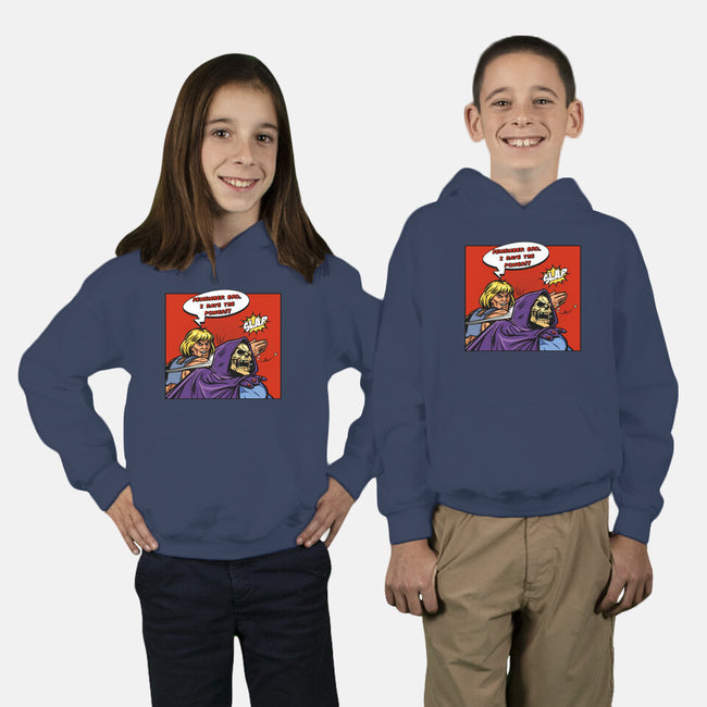 Power Slap-Youth-Pullover-Sweatshirt-AndreusD