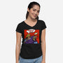 Power Slap-Womens-V-Neck-Tee-AndreusD