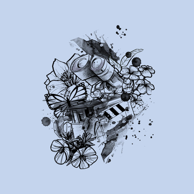 Robot Ink-None-Polyester-Shower Curtain-fanfabio