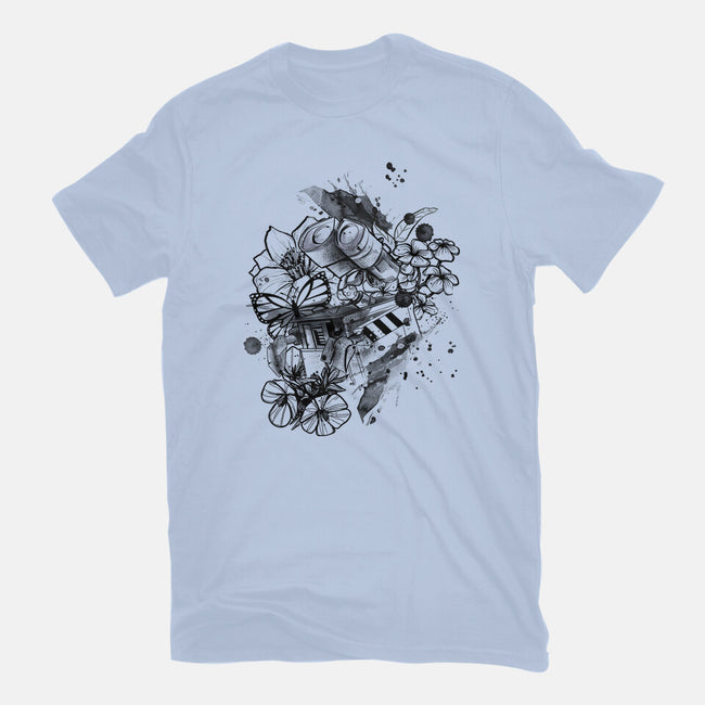 Robot Ink-Womens-Fitted-Tee-fanfabio