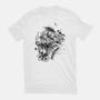 Robot Ink-Womens-Fitted-Tee-fanfabio
