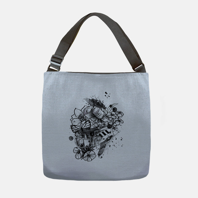 Robot Ink-None-Adjustable Tote-Bag-fanfabio