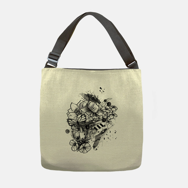 Robot Ink-None-Adjustable Tote-Bag-fanfabio