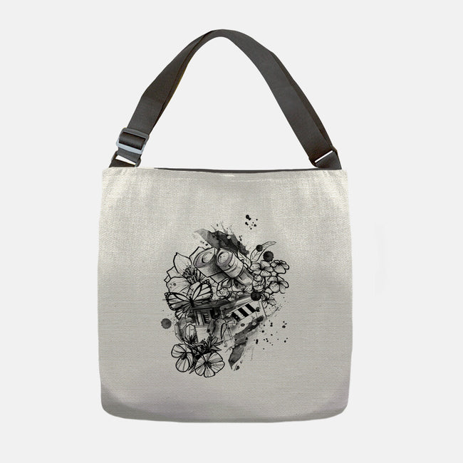 Robot Ink-None-Adjustable Tote-Bag-fanfabio
