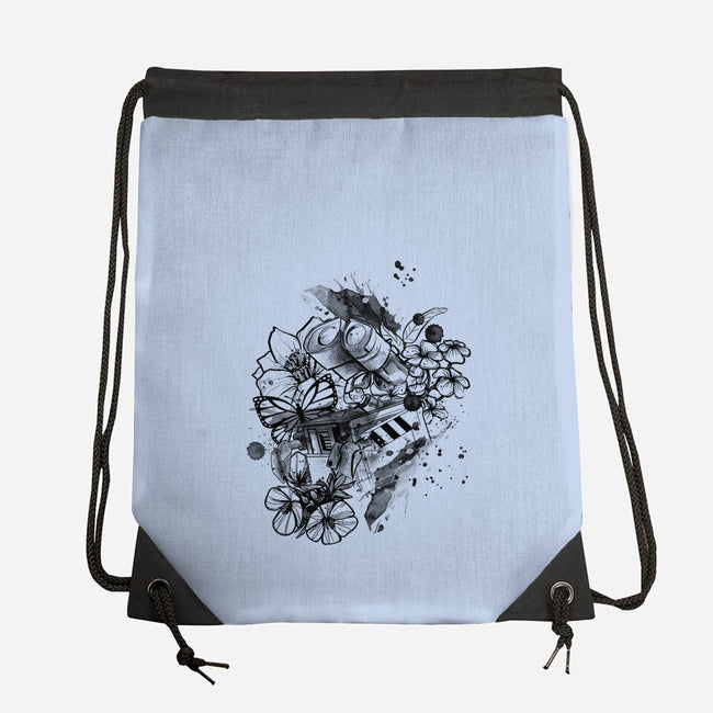 Robot Ink-None-Drawstring-Bag-fanfabio