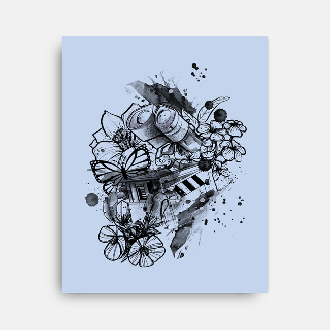 Robot Ink-None-Stretched-Canvas-fanfabio