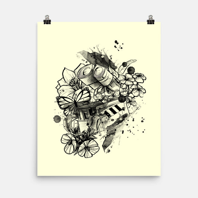 Robot Ink-None-Matte-Poster-fanfabio
