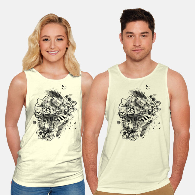 Robot Ink-Unisex-Basic-Tank-fanfabio