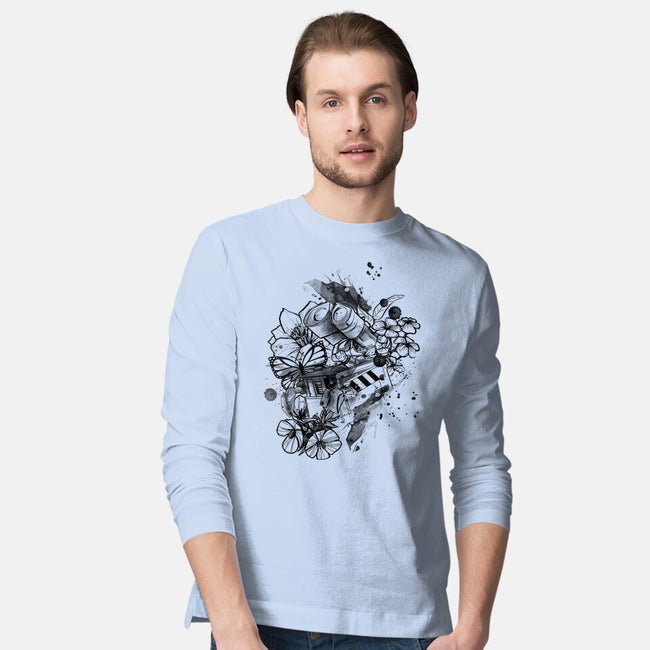 Robot Ink-Mens-Long Sleeved-Tee-fanfabio