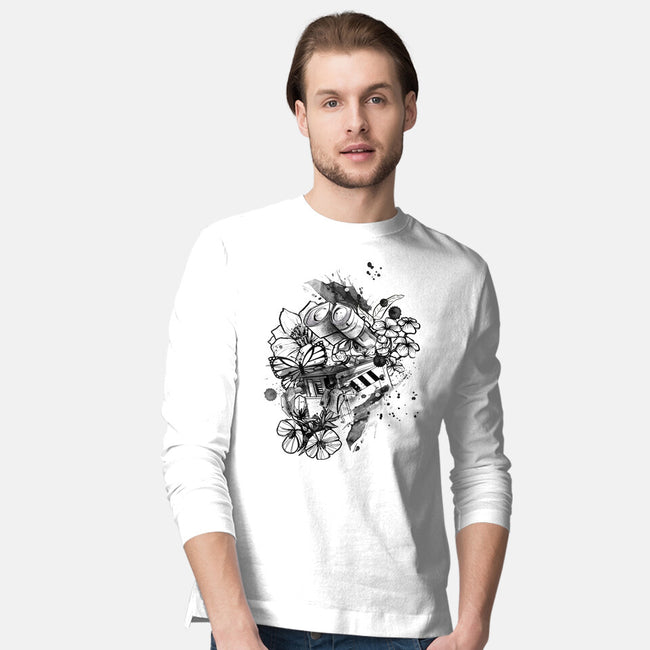 Robot Ink-Mens-Long Sleeved-Tee-fanfabio