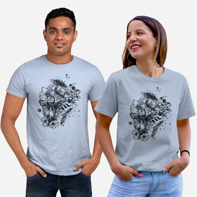 Robot Ink-Unisex-Basic-Tee-fanfabio