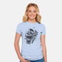 Robot Ink-Womens-Fitted-Tee-fanfabio
