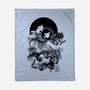Warrior Girl Ink-None-Fleece-Blanket-fanfabio