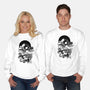Warrior Girl Ink-Unisex-Crew Neck-Sweatshirt-fanfabio