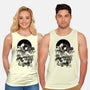 Warrior Girl Ink-Unisex-Basic-Tank-fanfabio