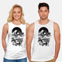 Warrior Girl Ink-Unisex-Basic-Tank-fanfabio