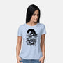 Warrior Girl Ink-Womens-Basic-Tee-fanfabio