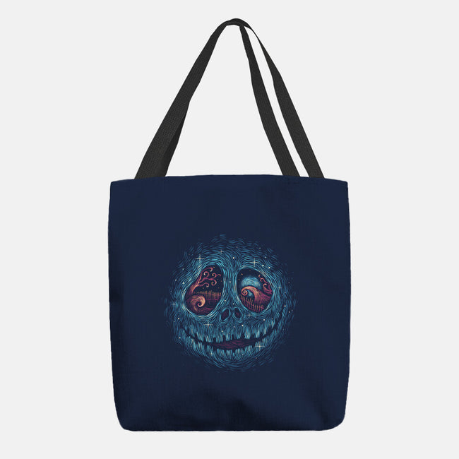 Land Of The Pumpkin King-None-Basic Tote-Bag-glitchygorilla