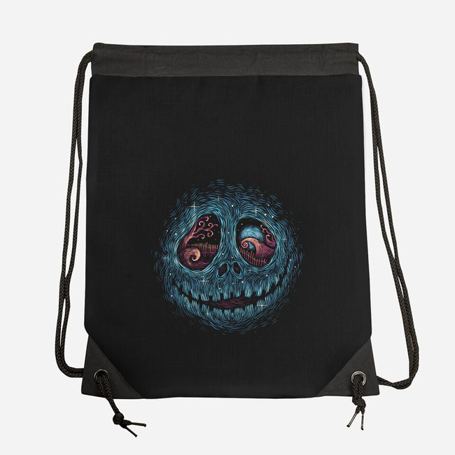 Land Of The Pumpkin King-None-Drawstring-Bag-glitchygorilla