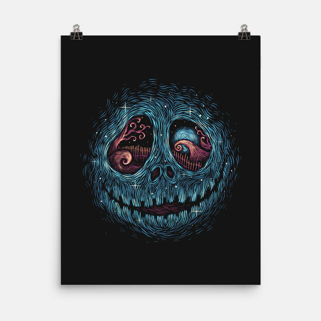 Land Of The Pumpkin King-None-Matte-Poster-glitchygorilla