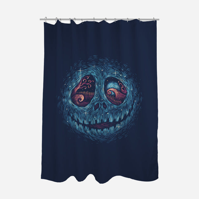 Land Of The Pumpkin King-None-Polyester-Shower Curtain-glitchygorilla