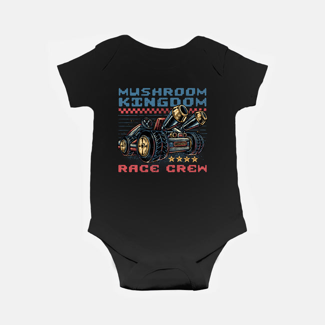 Kart Race Crew-Baby-Basic-Onesie-glitchygorilla