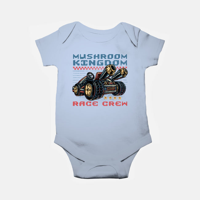 Kart Race Crew-Baby-Basic-Onesie-glitchygorilla
