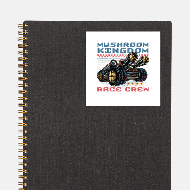 Kart Race Crew-None-Glossy-Sticker-glitchygorilla