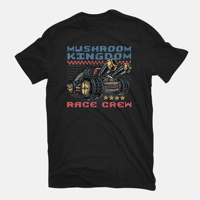 Kart Race Crew-Womens-Basic-Tee-glitchygorilla