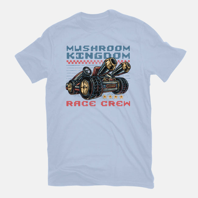 Kart Race Crew-Unisex-Basic-Tee-glitchygorilla