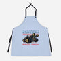 Kart Race Crew-Unisex-Kitchen-Apron-glitchygorilla