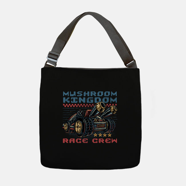 Kart Race Crew-None-Adjustable Tote-Bag-glitchygorilla