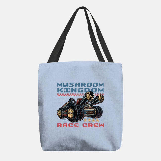 Kart Race Crew-None-Basic Tote-Bag-glitchygorilla