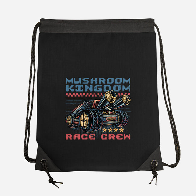 Kart Race Crew-None-Drawstring-Bag-glitchygorilla