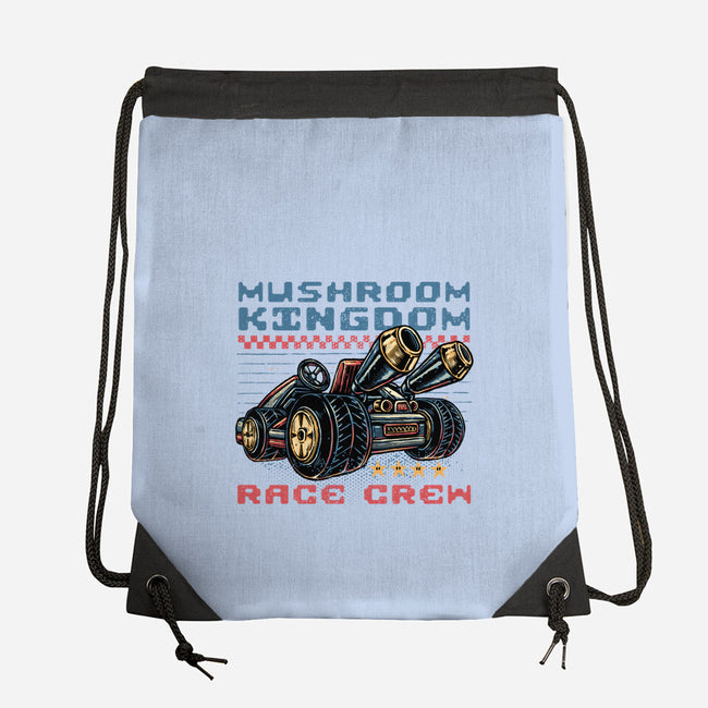 Kart Race Crew-None-Drawstring-Bag-glitchygorilla
