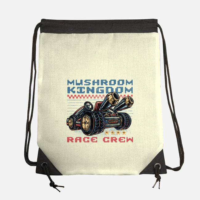 Kart Race Crew-None-Drawstring-Bag-glitchygorilla