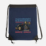 Kart Race Crew-None-Drawstring-Bag-glitchygorilla