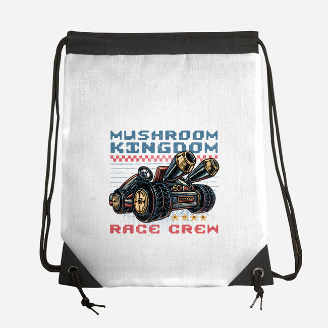 Kart Race Crew-None-Drawstring-Bag-glitchygorilla