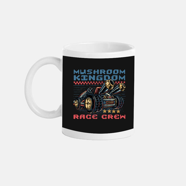 Kart Race Crew-None-Mug-Drinkware-glitchygorilla