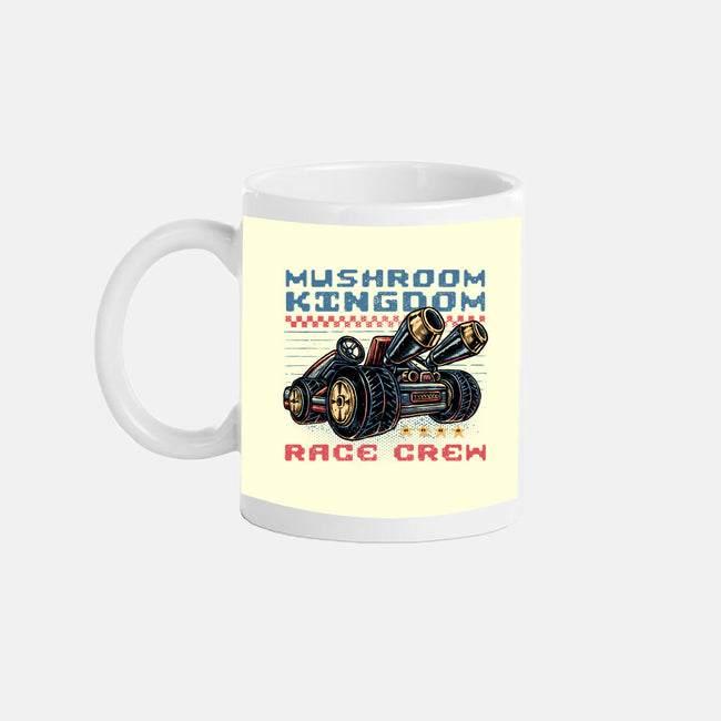 Kart Race Crew-None-Mug-Drinkware-glitchygorilla